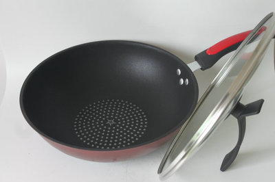 【批發(fā)韓式鉆技炒鍋 無油煙不粘炒菜鍋 韓國鍋電磁爐通用江湖新品】價格,廠家,圖片,其他鍋及配件,永康市芝英文永廚房用具廠-