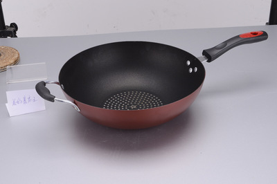 【批發(fā)韓式鉆技炒鍋 無(wú)油煙不粘炒菜鍋 韓國(guó)鍋電磁爐通用江湖新品】?jī)r(jià)格,廠家,圖片,其他鍋及配件,永康市芝英文永廚房用具廠-