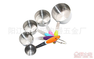 【自主品牌430不銹鋼手柄量杯量勺廚房用品烘焙廚房小工具批發(fā)出口德國】陽江市廣陽電器五金廠 - 產(chǎn)品庫